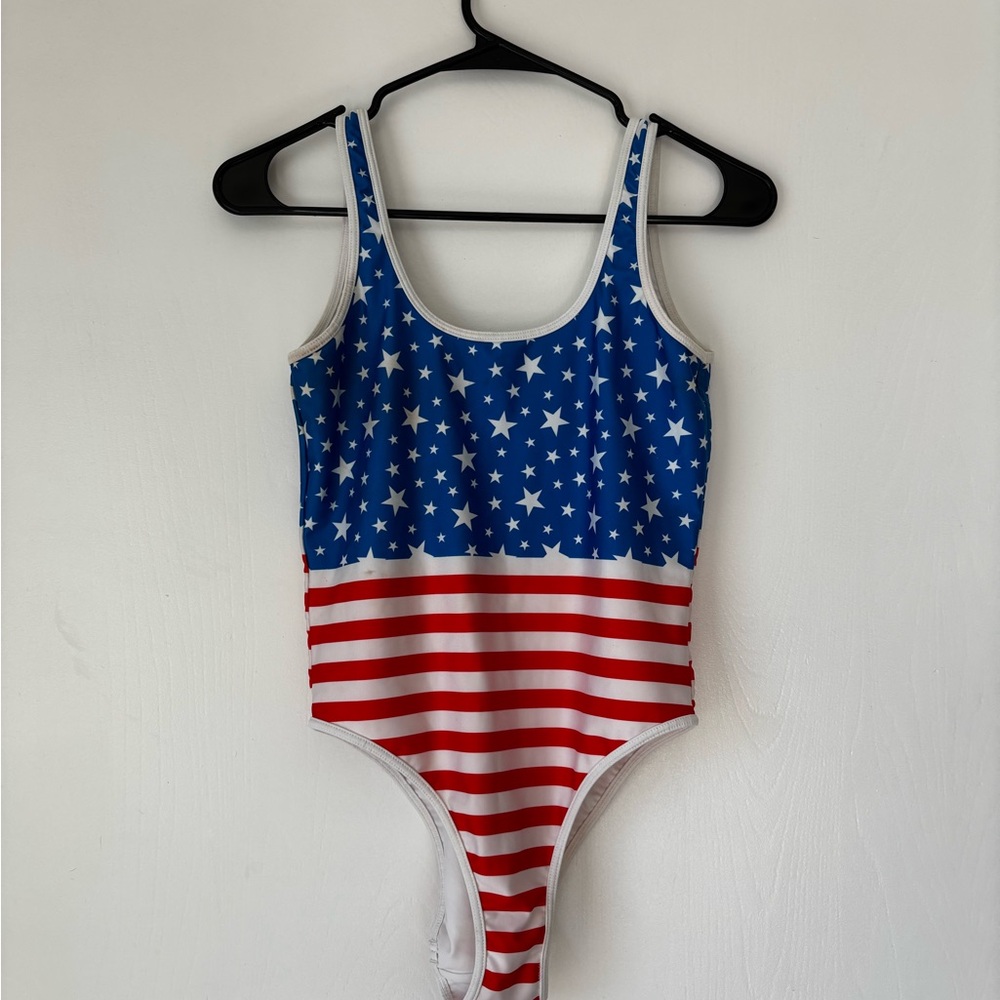 Chubbies Stars and Stripes Swimsuit - Red, White, Blue